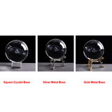 3D Solar System Crystal Sphere