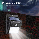 2 pack 30 LED Wireless Motion Sensor Outdoor Solar Flood Light