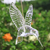 Solar LED Color Changing Hummingbird Wind Chime