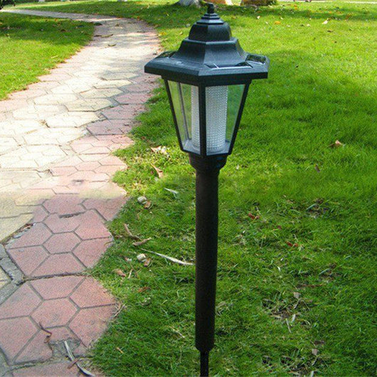 Outdoor Solar Power LED Path Way Wall Landscape  Lamp Light