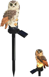 Solar Owl Shape Lawn Lamp