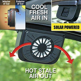 Solar Powered Car Air Vent