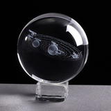 3D Solar System Crystal Sphere