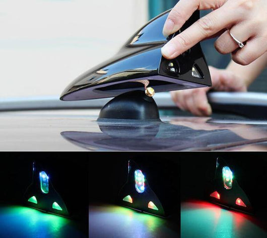 AutoZone? Solar Powered LED Car Shark Fin