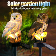 Solar Owl Shape Lawn Lamp