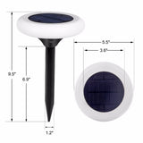Solar Ground Lights LED Garden Solar Lamp Waterproof Color Changing Landscape Path Lights for Outdoor Decoration Patio Backyard