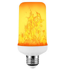 4 pack LED Flicker Flame Fire Light Bulb